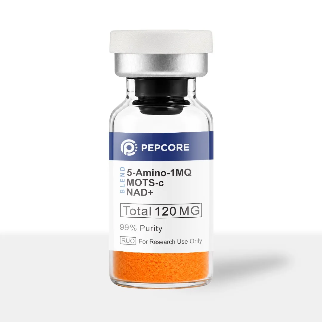Comprare MitoPrime Blend – flaconcino di MitoPrime Blend (5-Amino-1MQ · MOTS-c · NAD+) di Pepcore